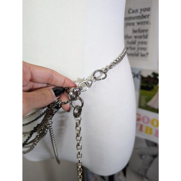 Handmade Waist Chain Belt Gothic - Picture 4 of 10